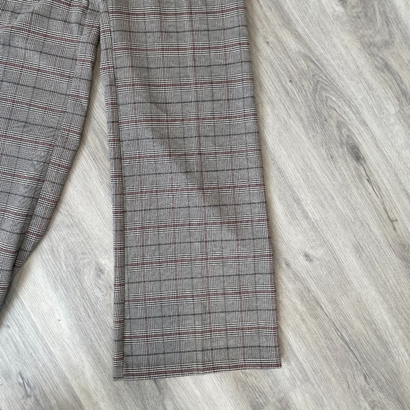 Joe B By Joe Benbasset Plaid Wide Leg Women's Dress Pants - Picture 4 of 6